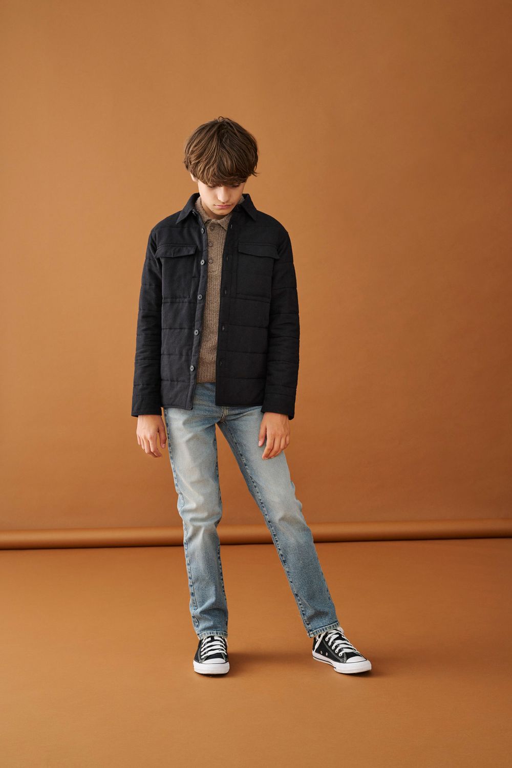Only &amp; Sons Junior Cropped Jeans Edge Performance - Licht Blauw, Kleur: Light Blue Denim, Maat: 152