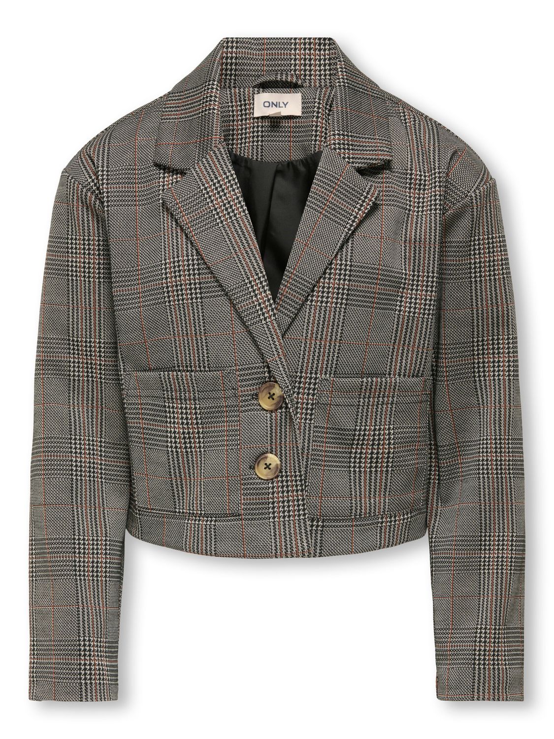 Only Girls Short Blazer Fine Juniors, Kleur: Brown, Maat: 140