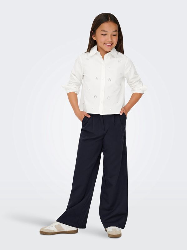 KOGCLARA LIFE SHORT EMB SHIRT WVN