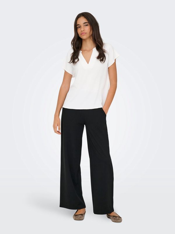 JDY Lion Life Korte Mouw Top – Geweven