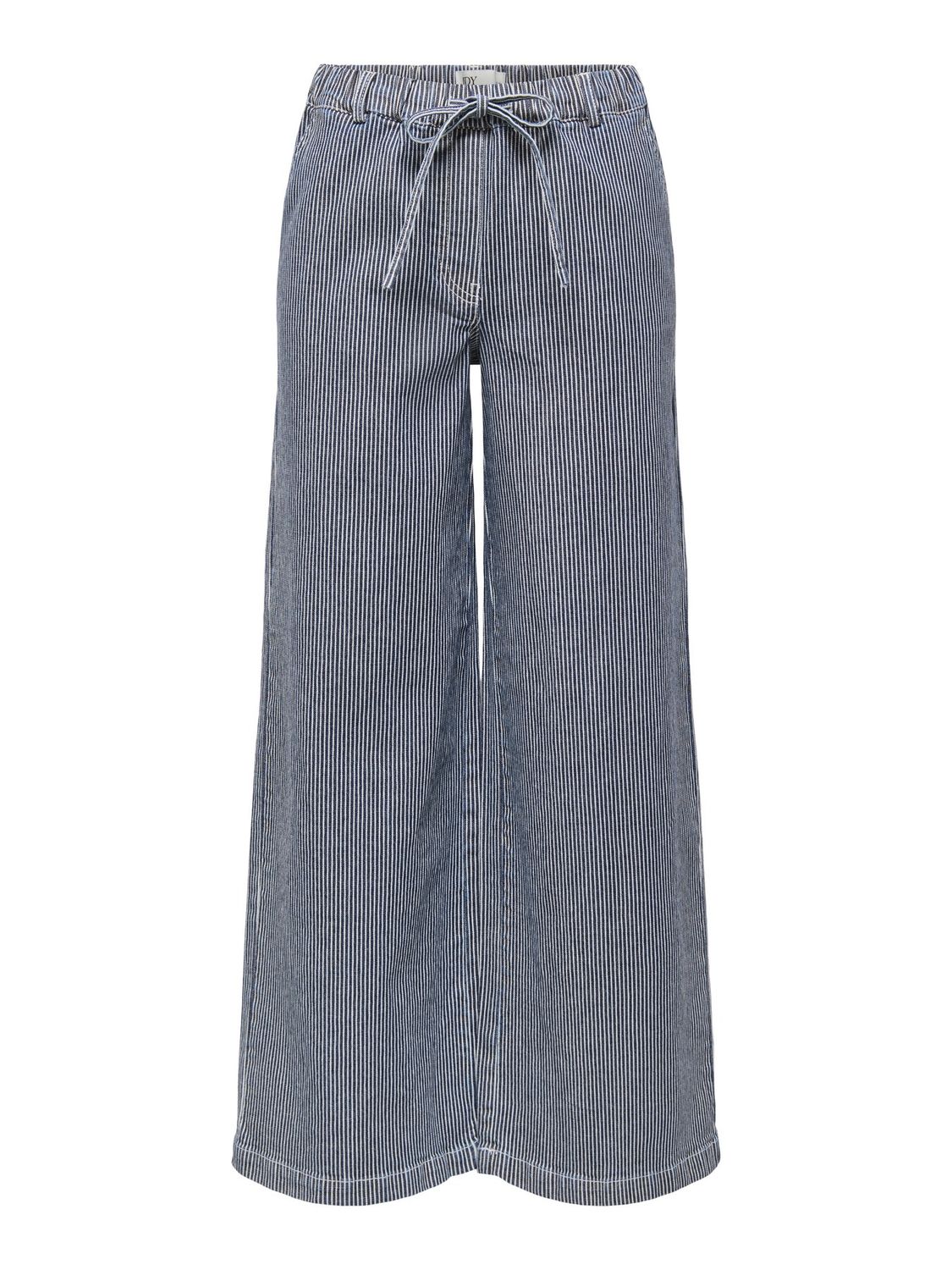 JDY Broek Nikita JDY Broek Nikita, Kleur: Black Iris CLOUD DANCER, Maat: XS, lengte: "32