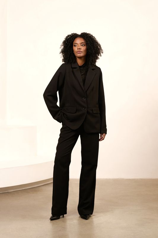 Lofty Manner Liva Blazer – Zwart