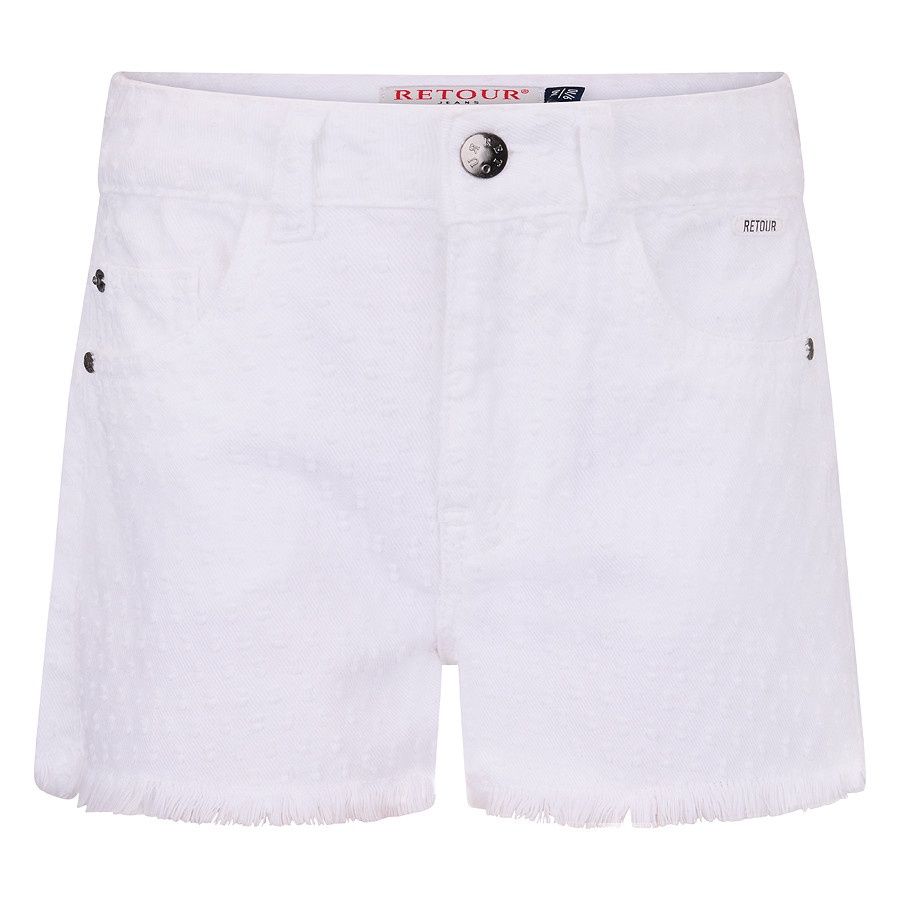 Retour Short Lucia – Optical White, Kleur: Optical White, Maat: 11/12