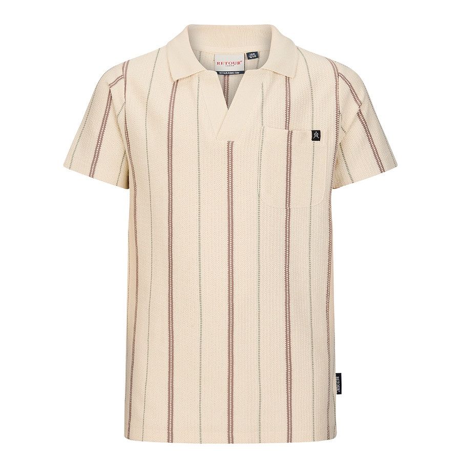 Retour Polo Joah, Kleur: kit, Maat: 11/12