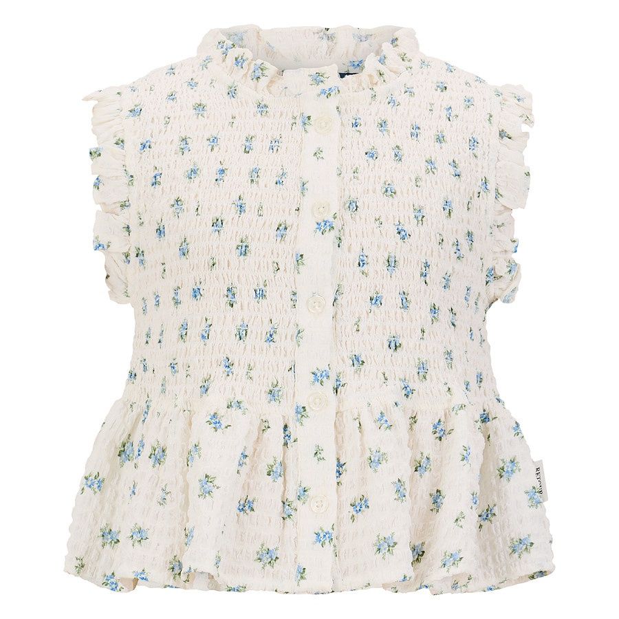 Retour Blouse Monica, Kleur: optical white, Maat: 11/12