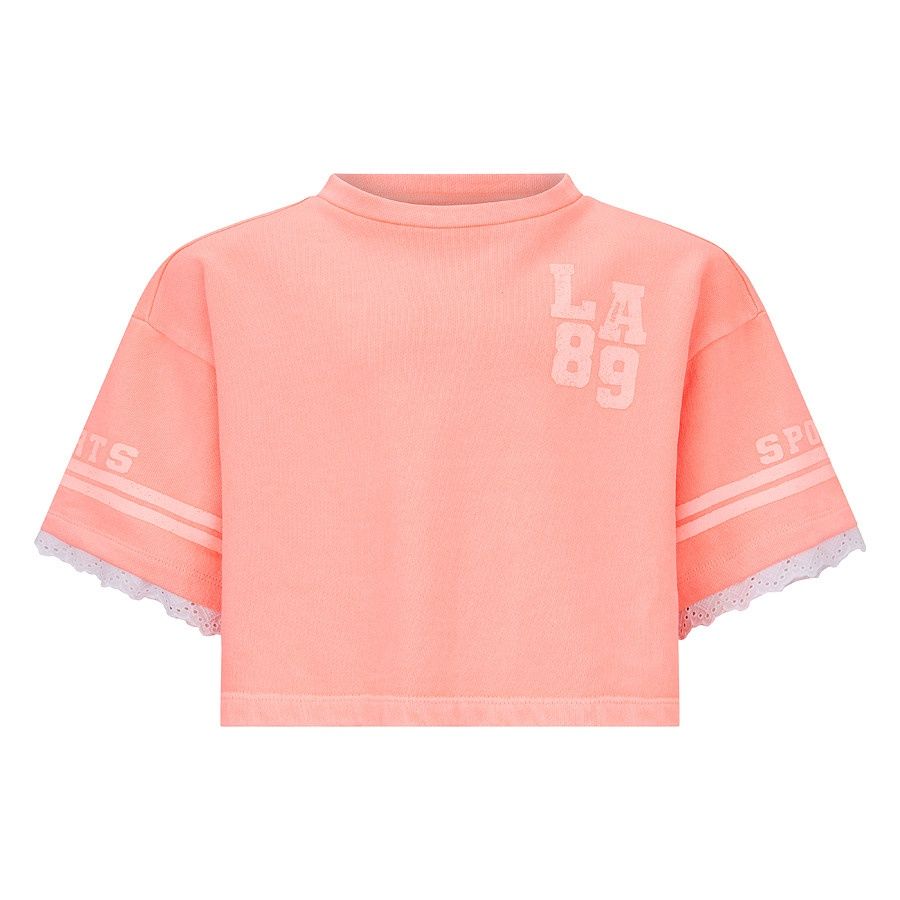 Retour Top Ilana, Kleur: neon coral, Maat: 11/12