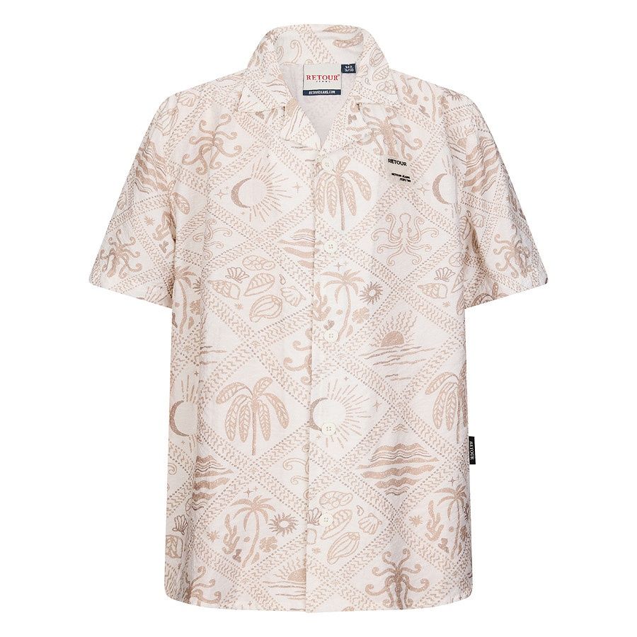 Retour Overhemd Josh, Kleur: off white, Maat: 11/12