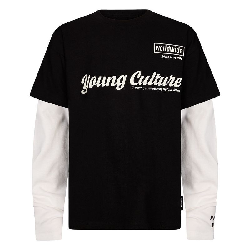 Retour Jordan Longsleeve T-shirt – Zwart