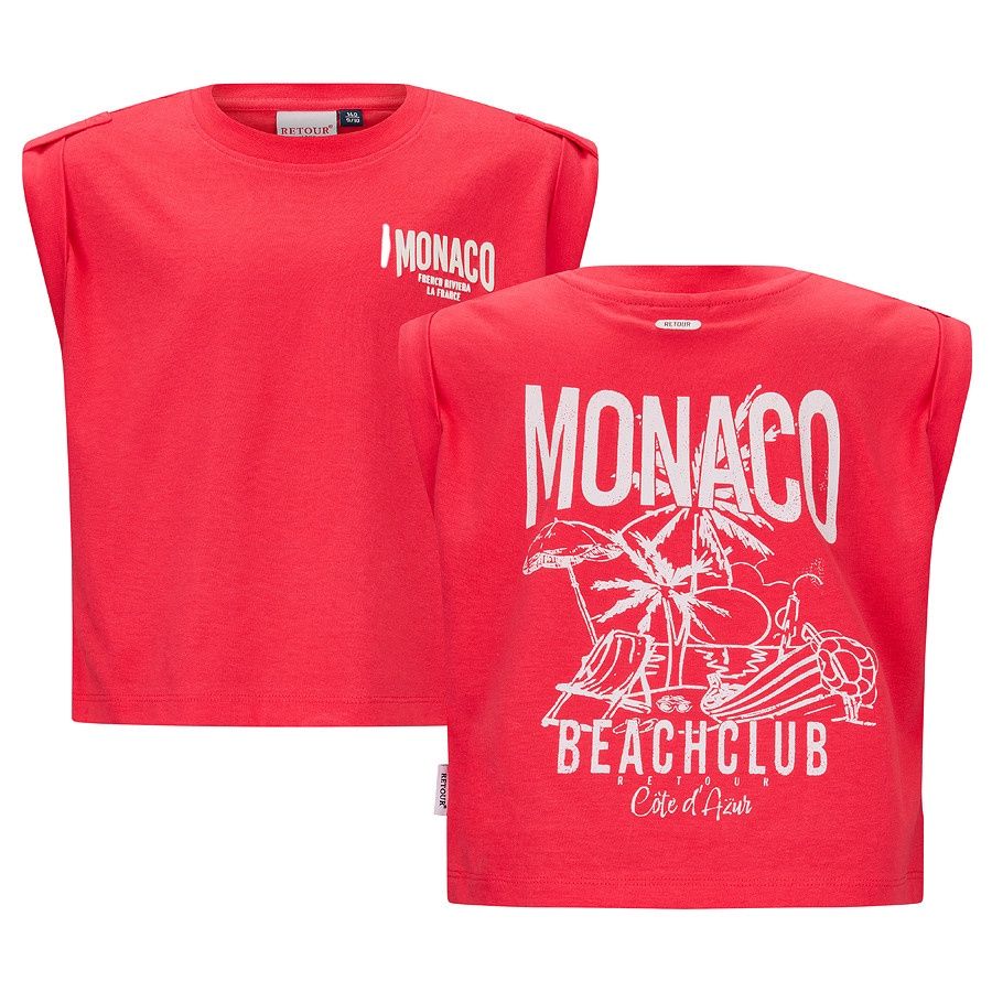 Retour Top Gerry – Poppy Red, Kleur: Poppy Red, Maat: 11/12