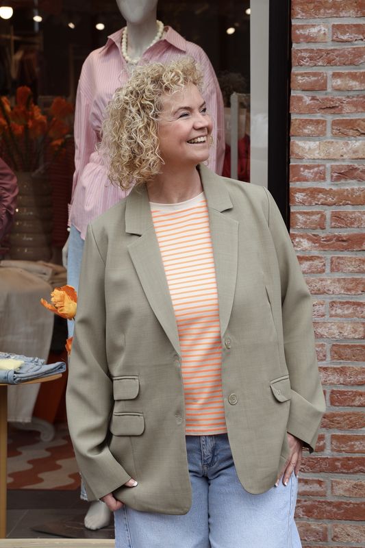 Lofty Manner Blazer Charly – Groen