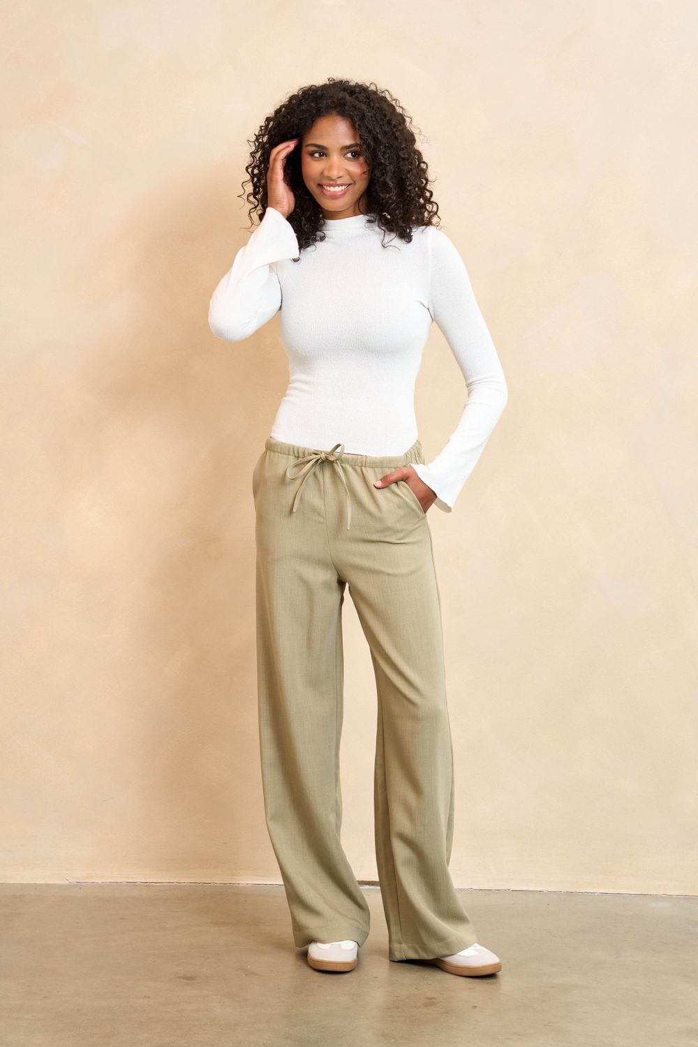 Lofty Manner Amber Top – Wit, Kleur: White, Maat: XS