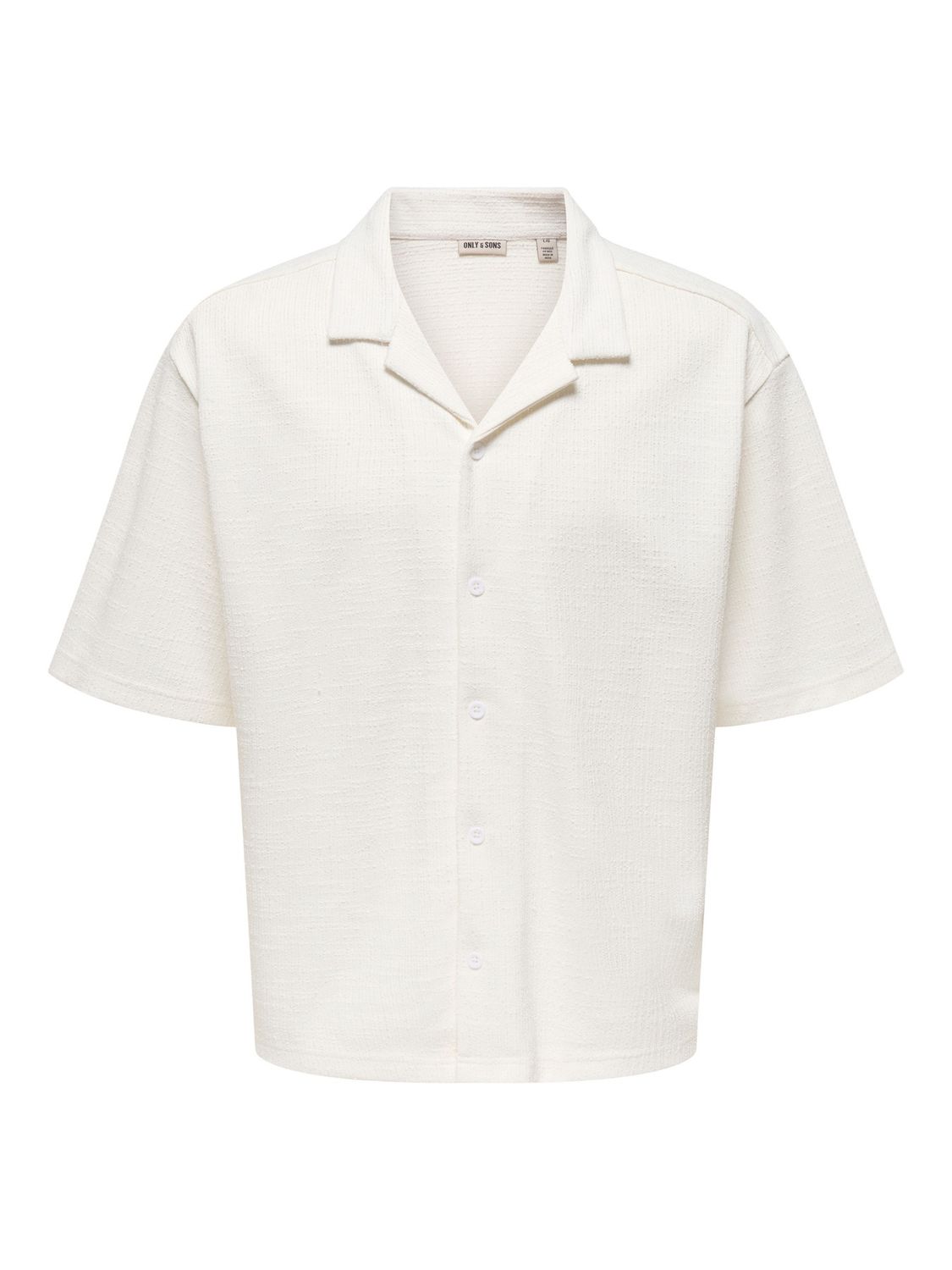 Only &amp; Sons Overhemd Onsandre – White, Kleur: White, Maat: L