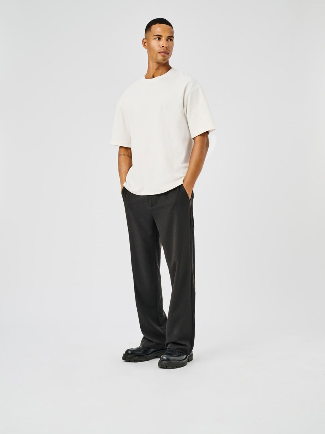 Only &amp; Sons Shirt Caspian Airflex – White, Kleur: White, Maat: XS