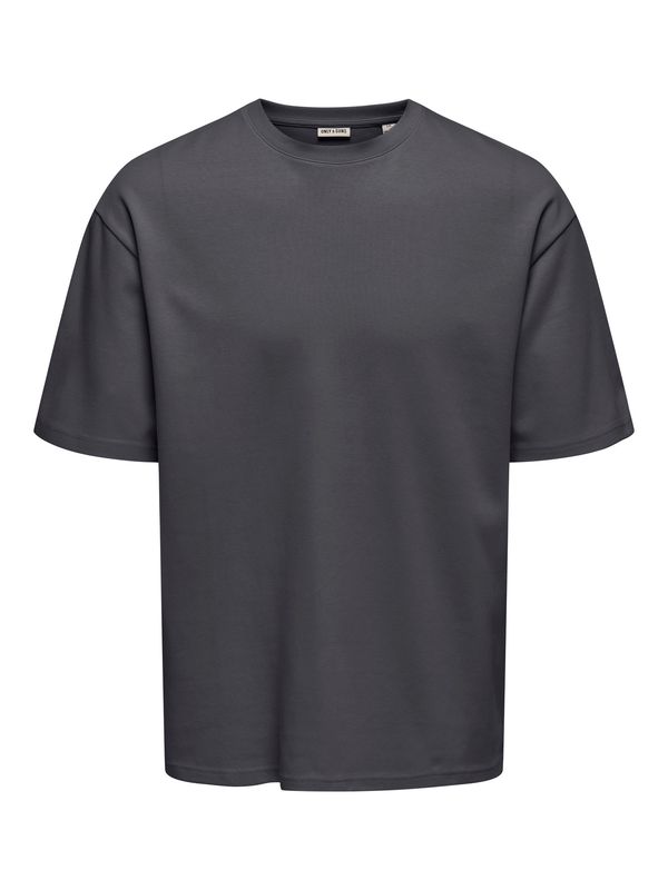 Only &amp; Sons T-shirt Onscaspian Airflex - Grey Pinstripe