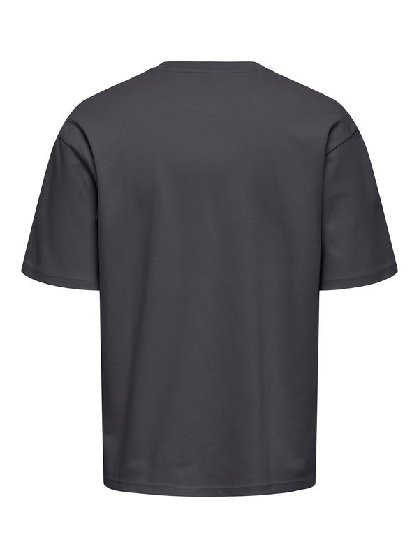 Only &amp; Sons T-shirt Onscaspian Airflex - Grey Pinstripe