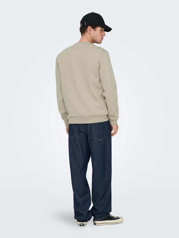 Only &amp; Sons Sweater Ceres – Silver Lining