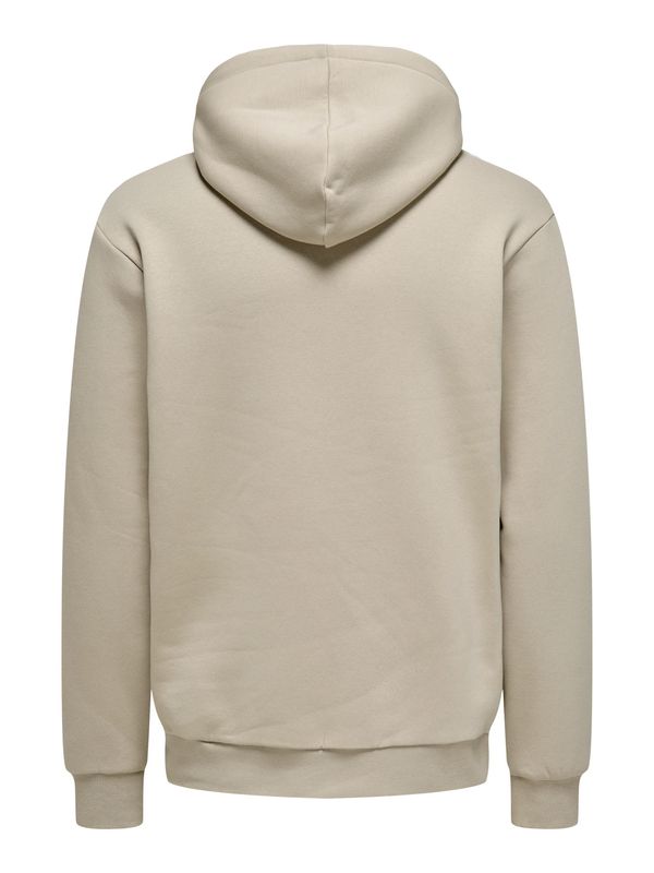 Only &amp; Sons Hoodie Ceres – Silver Lining