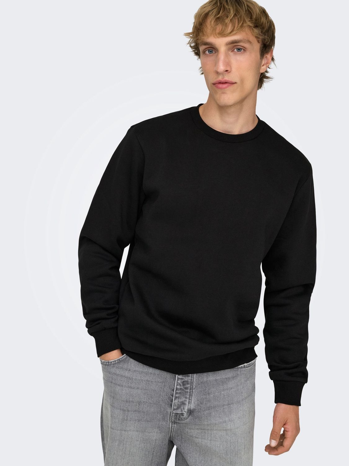 Only &amp; Sons Sweater Ceres  – Zwart, Kleur: Black, Maat: XXL