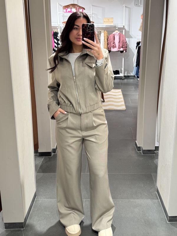 Ambika Gris Broek – Taupe