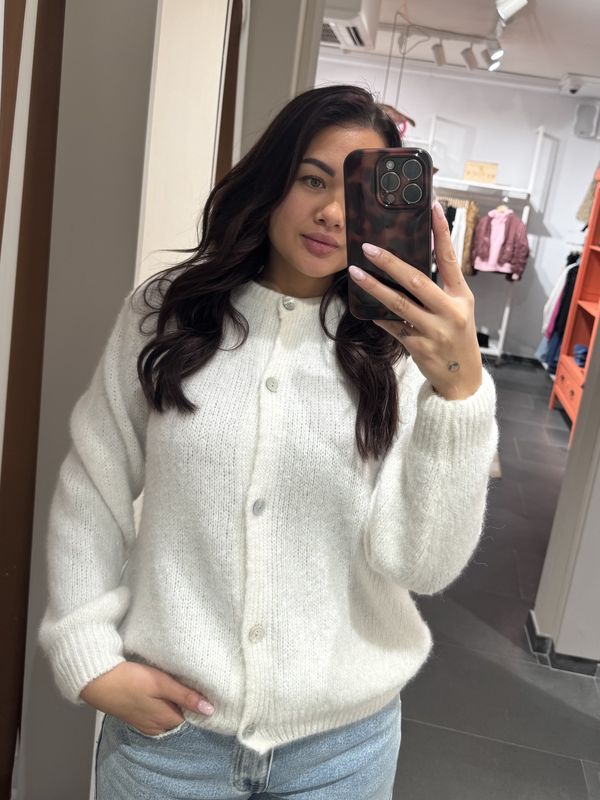 Savinni Sabrina Vest – Wit