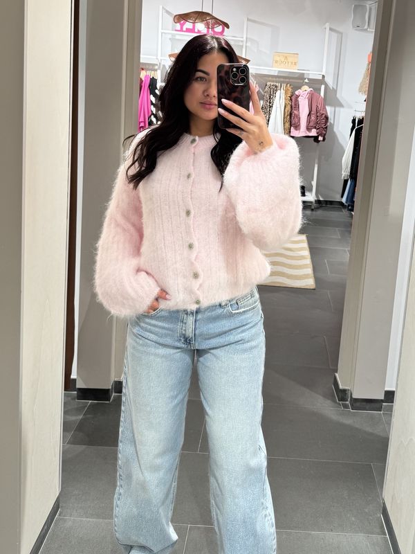 Savinni Safiya Vest – Licht Roze