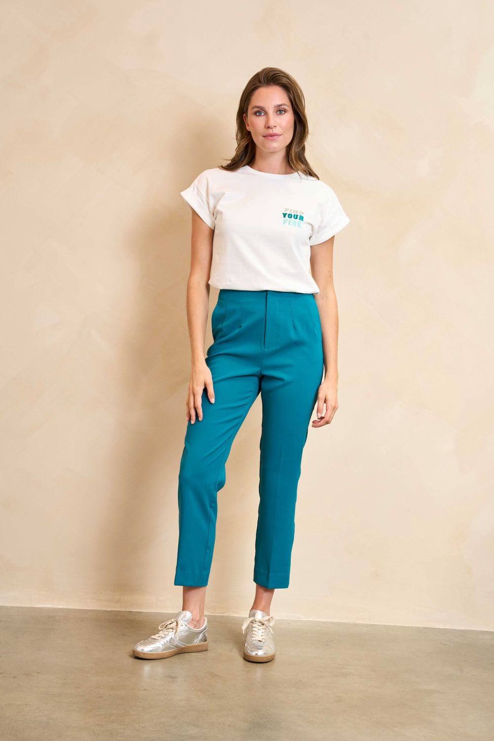 Lofty Manner Aneva T-shirt – Wit Lofty Manner Aneva T-shirt – Wit, Kleur: White, Maat: XS