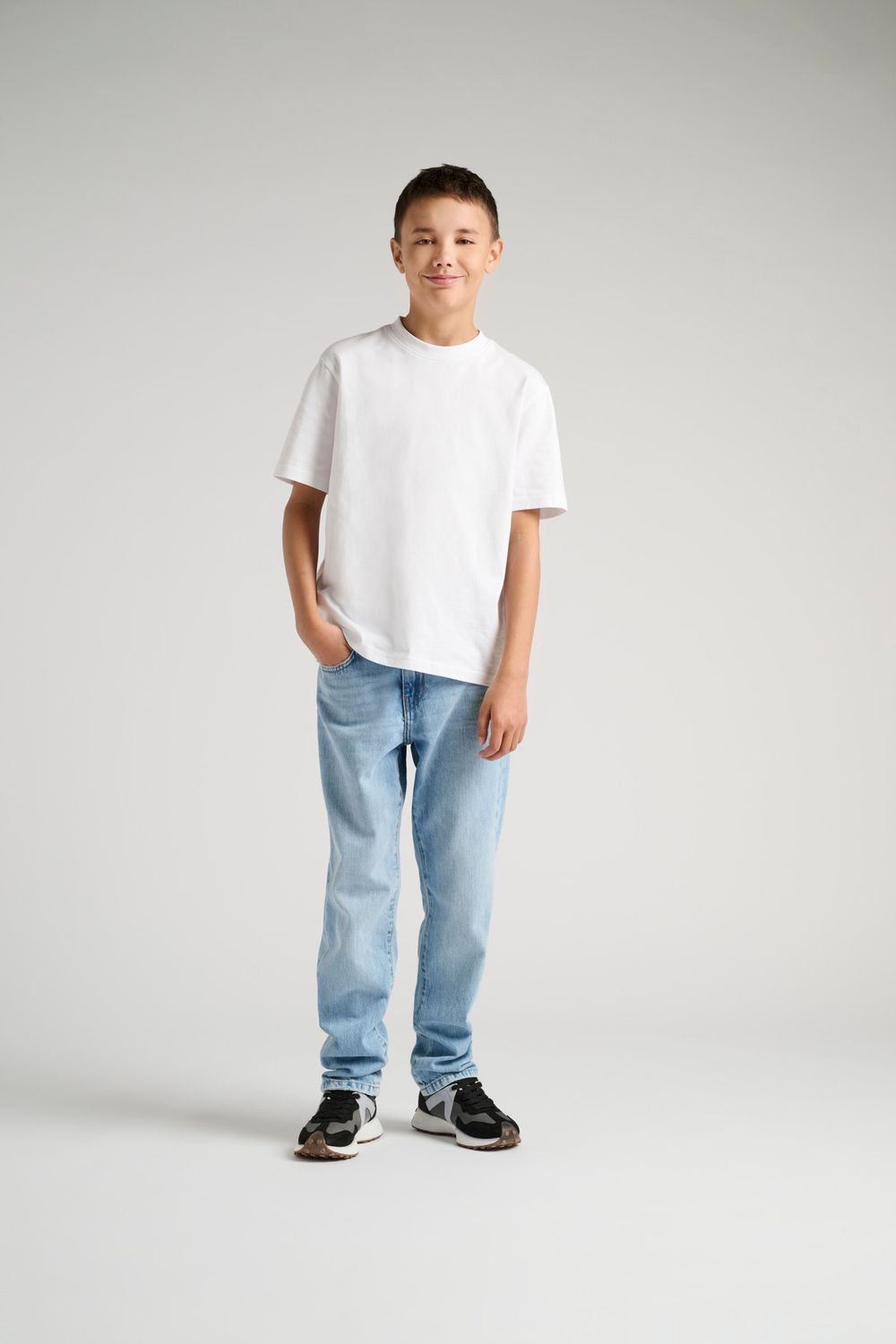 OSJEDGE STRAIGHT LB, Kleur: Light Blue Denim, Maat: 152