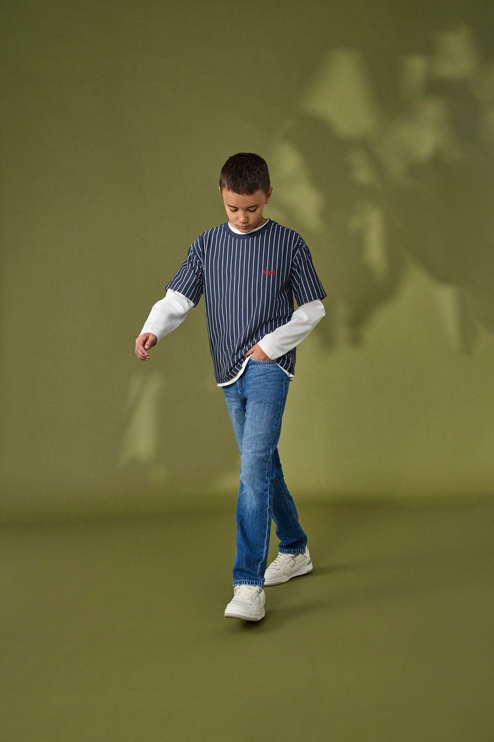 Only &amp; Sons Junior Jeans Edge – Middenblauw, Kleur: Medium Blue Denim, Maat: 152