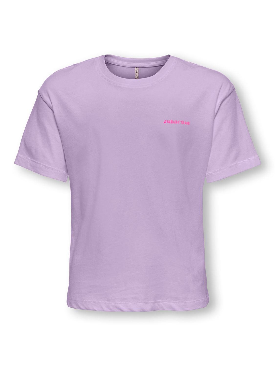 Only Girls T-shirt Ruth Sun Life – Paars, Kleur: Purple, Maat: 134/140