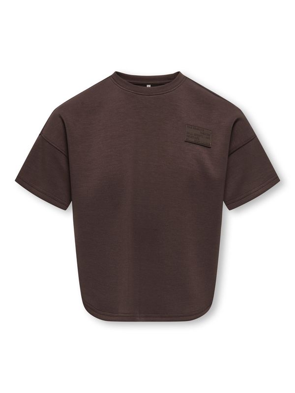Only Girls Short Sleeve Detail Sweatshirt Top Ada BR