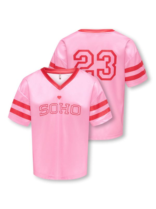 KOGLULU S/S V-NECK SPORTY TOP P