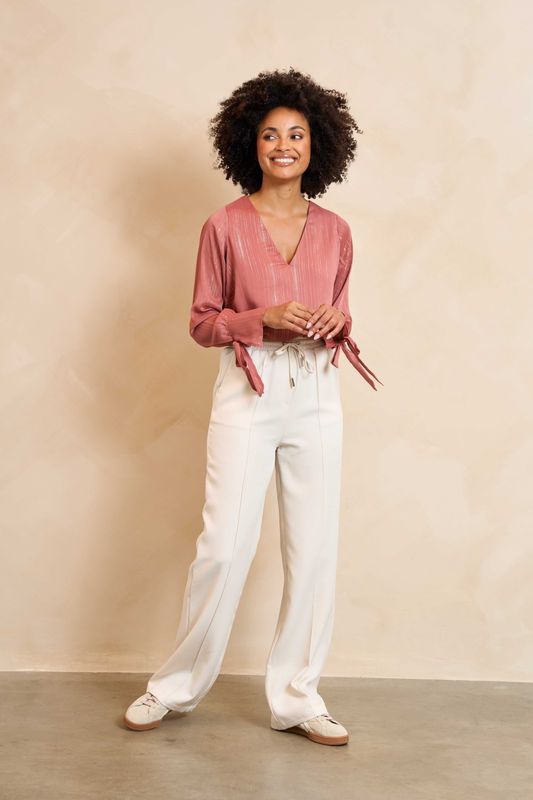 Lofty Manner Lora Blouse – Mauve Pink