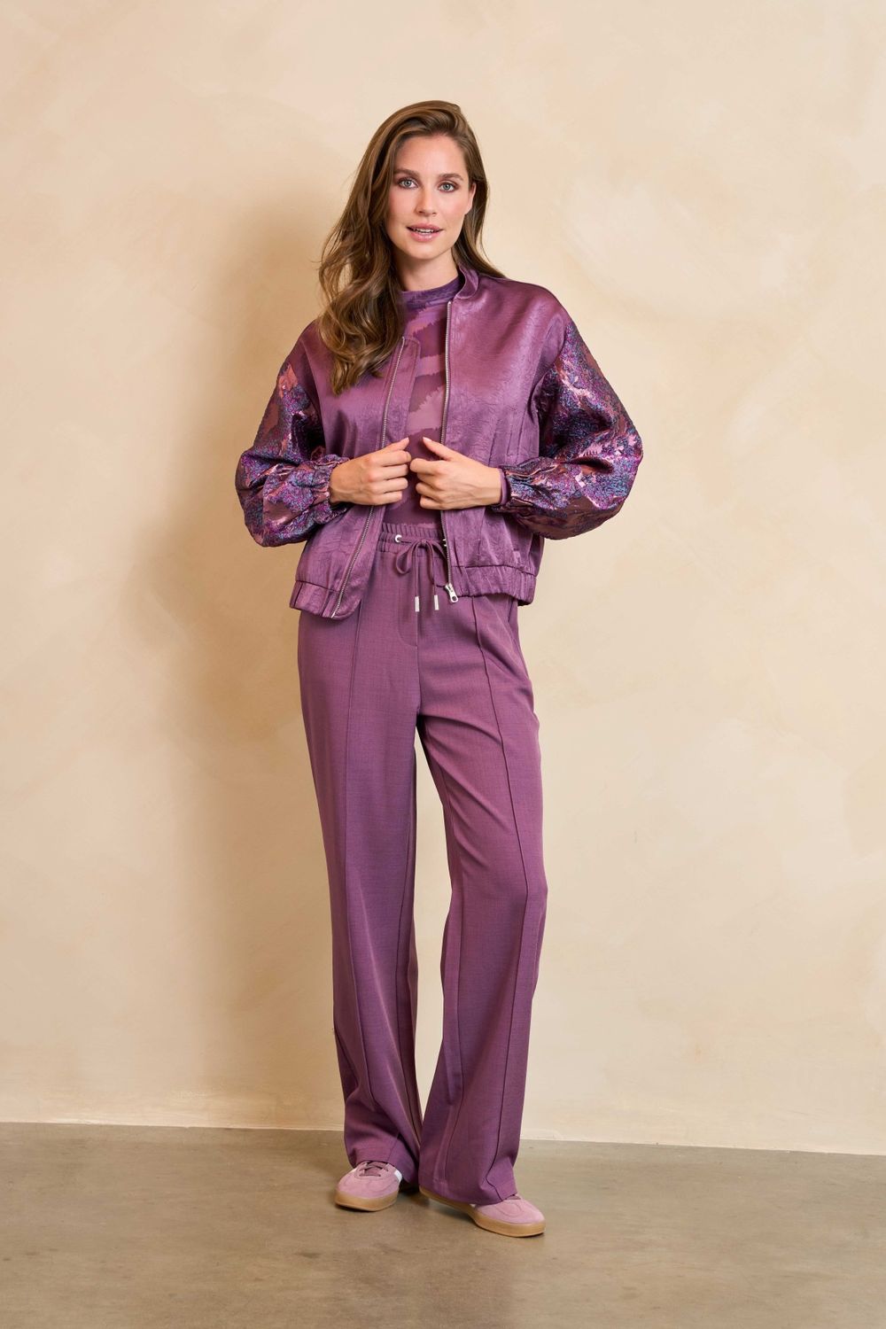 Lofty Manner Oree Jacket – Paars, Kleur: Purple, Maat: XS