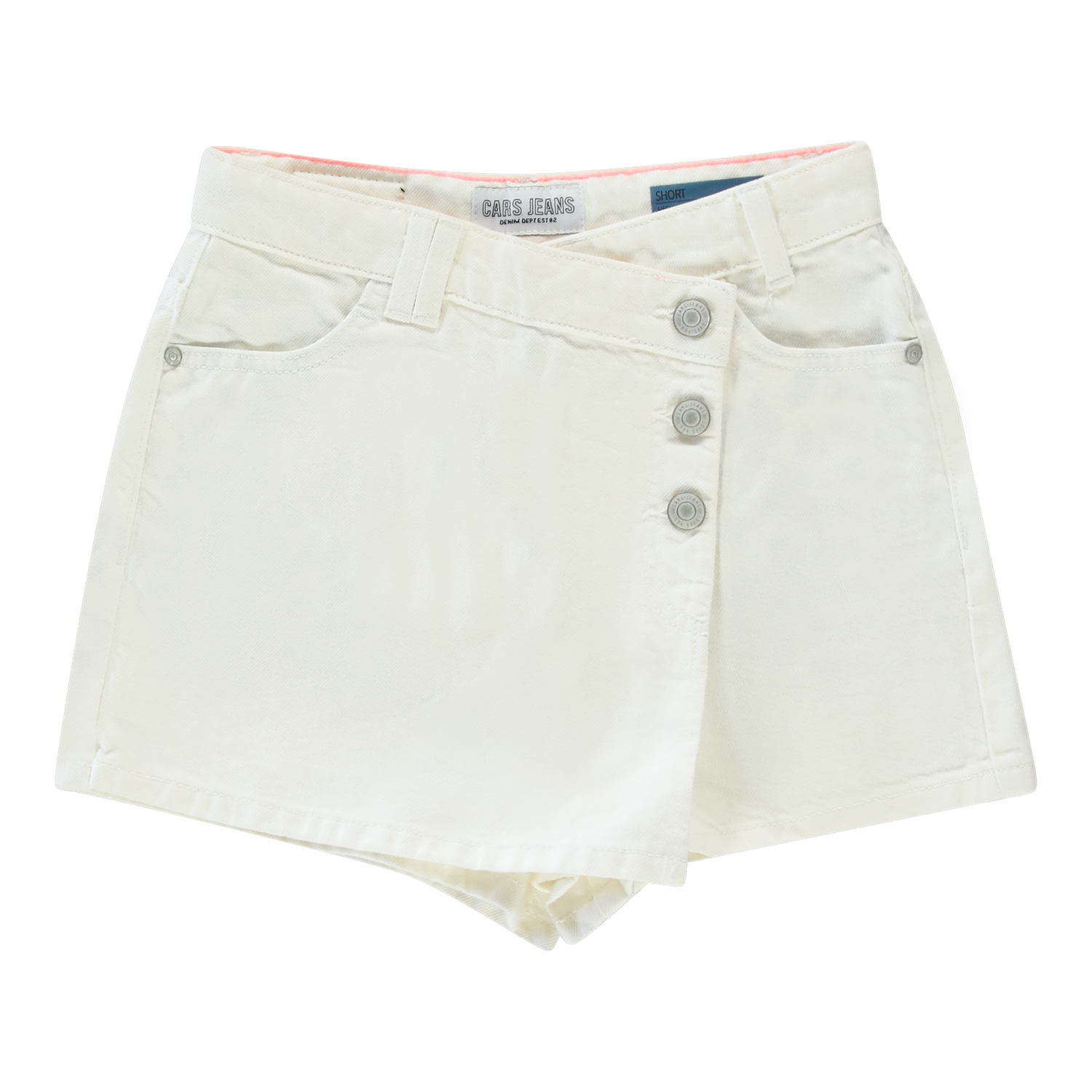 Cars Short Londy - Off White, Kleur: Off White, Maat: 10