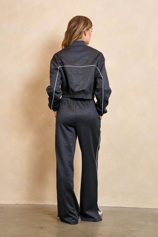 Lofty Manner Broek Jill  - Dark grey