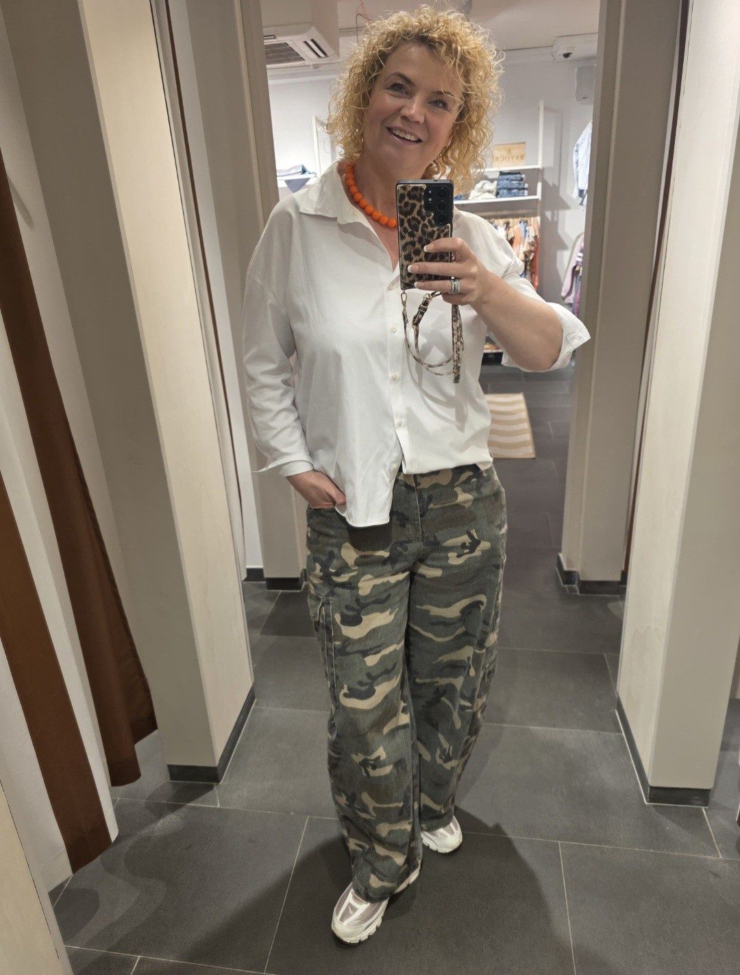 Ambika Broek Caby – Camouflage, Kleur: Camouflage, Maat: XS