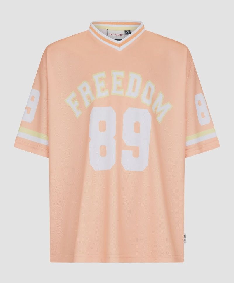 Retour T-shirt Marseille – Sorbet, Kleur: Sorbet, Maat: 11/12