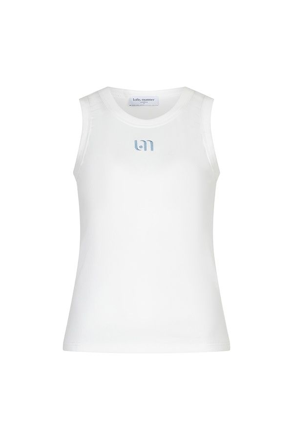 Lofty Manner Top Saela – Off White, Kleur: Off White, Maat: XS