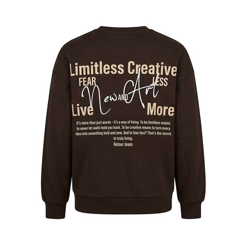 Retour Sweater Kelto - chocolat