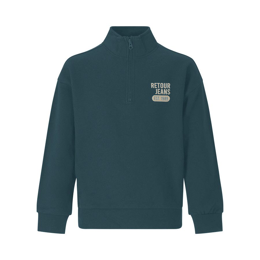 Retour Sweater Noud - Dark Leaf, Kleur: dark leaf, Maat: 11/12