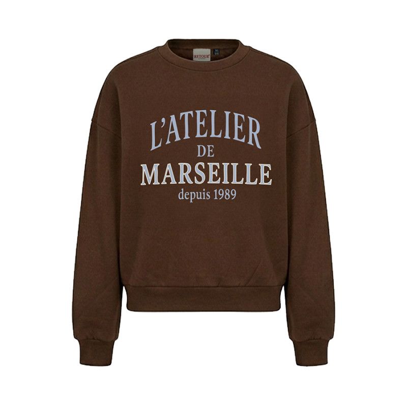 Retour Sweater Dynah - Cafe Au Lait, Kleur: Cafe Au Lait, Maat: 11/12