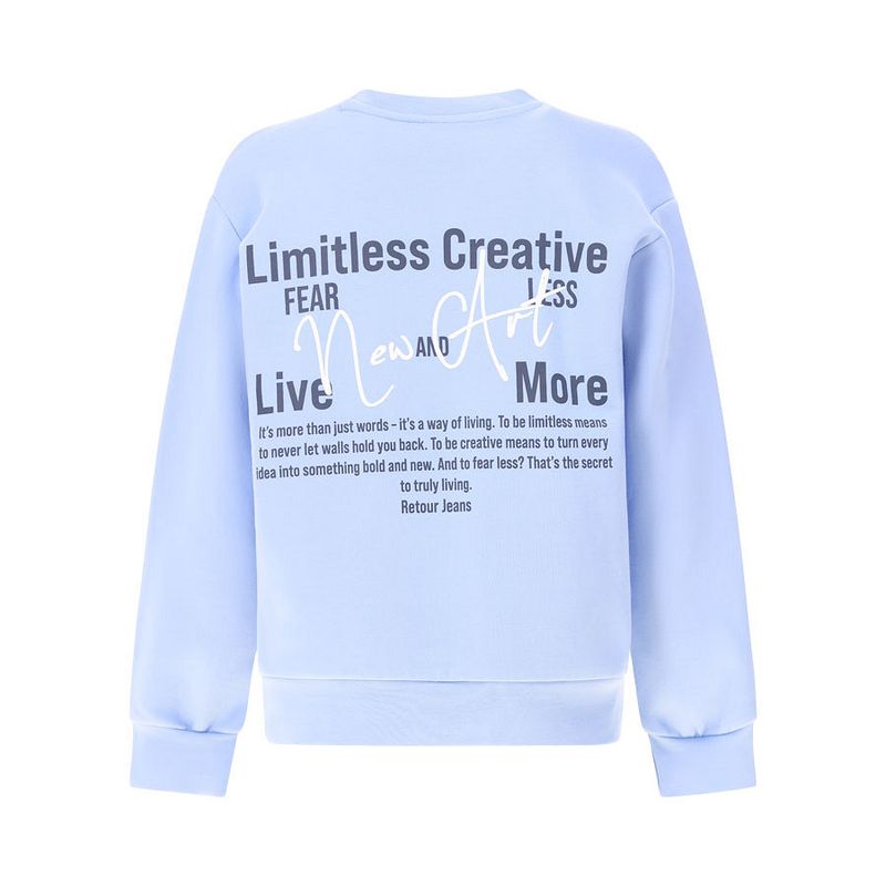 Retour Sweater Kelto - Light Sea