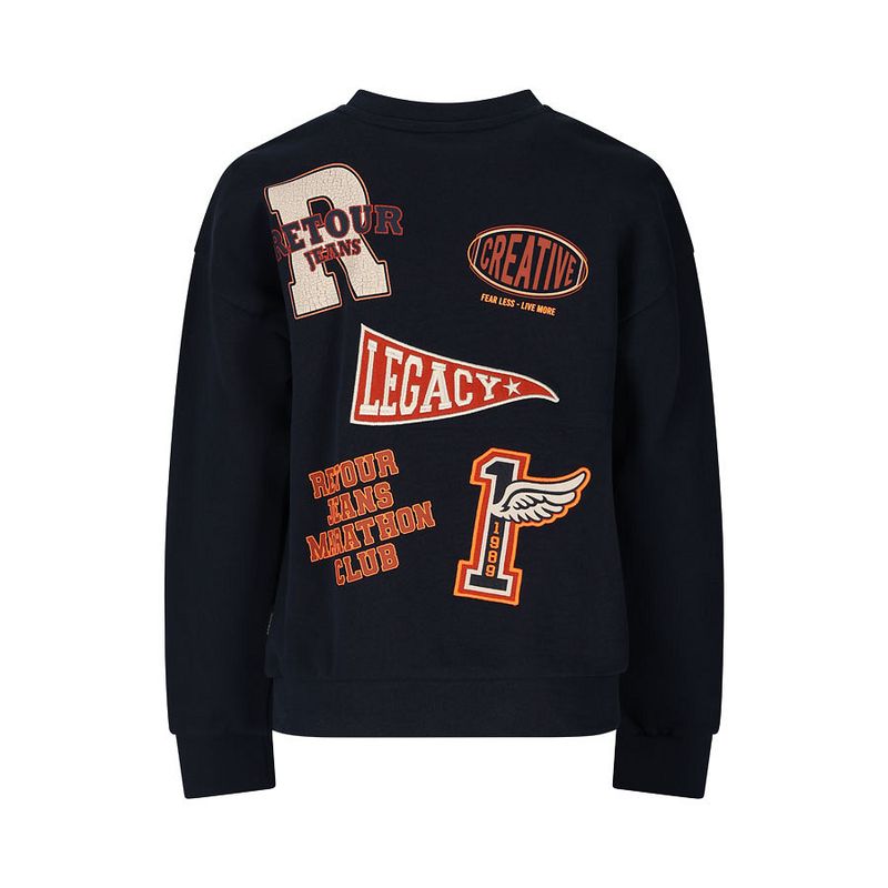 Retour Sweater Roy - Dark Navy