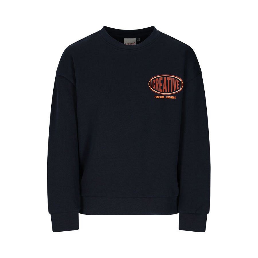Retour Sweater Roy - Dark Navy, Kleur: 5085, Maat: 11/12