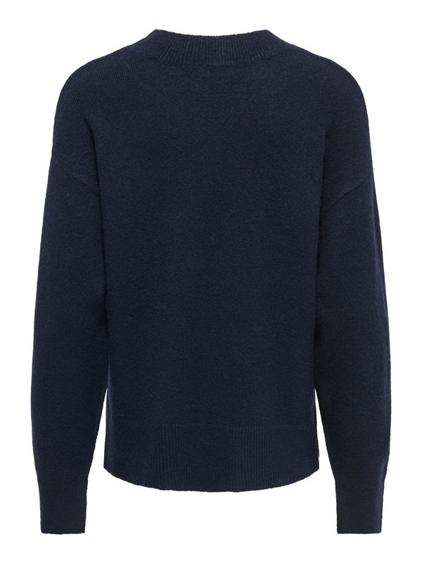 JDY Long Sleeve O-Neck Knit Pullover Ciao - Sky Captain