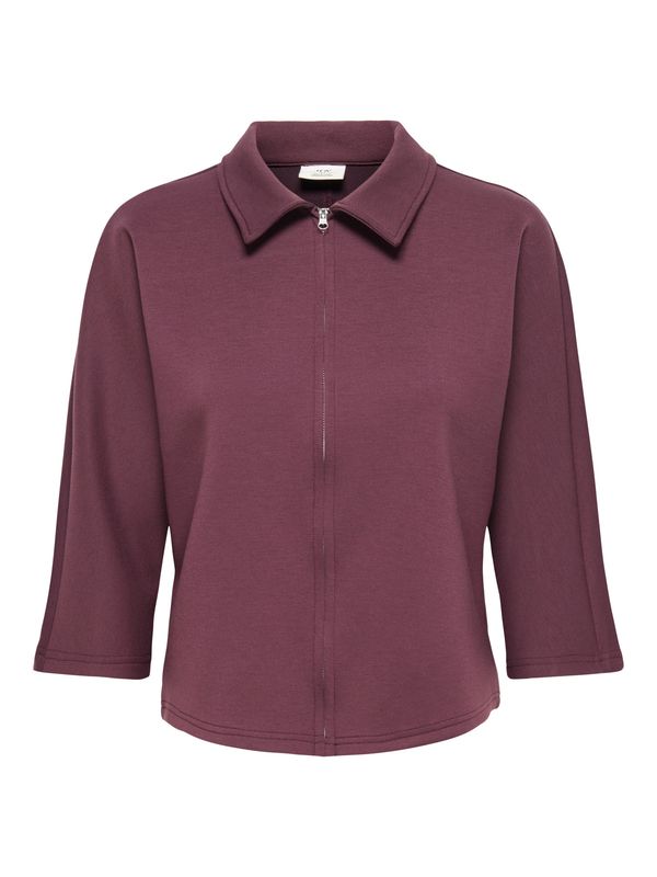 JDY 3/4 Zip Top Frankie Life - Sassafras