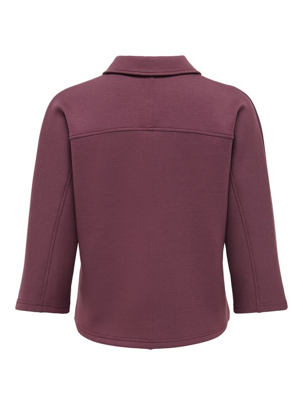JDY 3/4 Zip Top Frankie Life - Sassafras