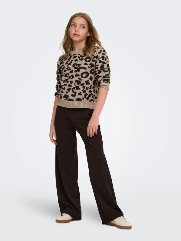 Only Girls Regular Pant Geggo - Chocolate Torte