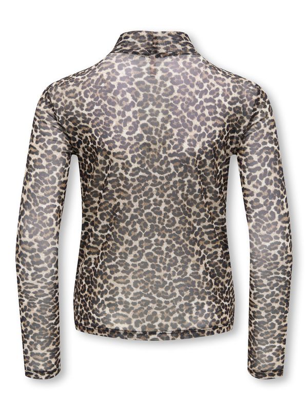 Only Girls Mesh Top Erica Life - Pumice Stone