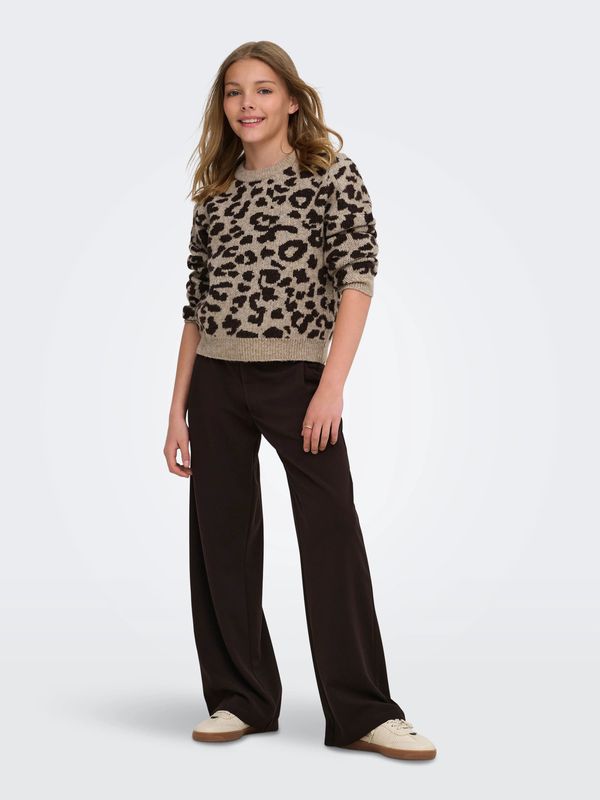 Only Girls Leo O-Neck Dora Life - Savannah Tan
